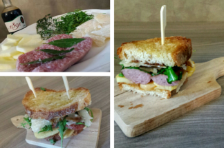 panino salsiccia e mele