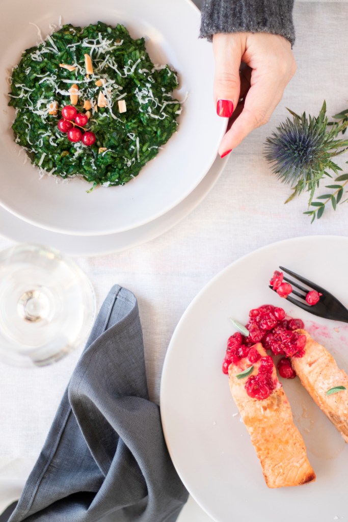 Un menu con prodotti che fanno bene e rendono felici.